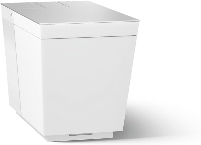 KOHLER K-30754-PA-0 NUMI® 2.0 Comfort Height® Smart Toilet With Bidet Built In, Bidet Toilet Seat, Dual Flush, Quiet Close, Hands-Free Opening, White