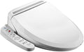 Electronic Toilet Seat, Smart Heated Seat Bidet Toilet Seat, Temperature Controlled Wash, Warm Air Dryer, Self-Cleaning Nozzle, Turbo Touch Panel, Relieve Constipation and Save Toilet Paper