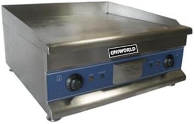 UniWorld 30' Stainless Steel Electric Griddle Kitchen Restaurant UGR-CH30