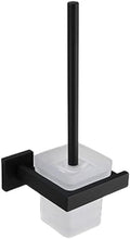 Black Bathroom Accessories Stainless Steel Set Wall Rack Towel Rack Towel Rack Tissue Holder Clothes Hook Toilet Brush Pendant,Toilet Brush Holder