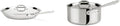 All-Clad Stainless Steel 12-inch Frying Pan, Silver Stainless Steel Sauce Pan, 3qt. Silver