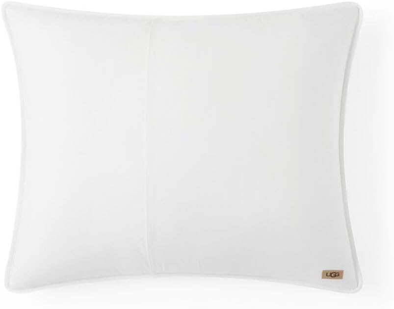 UGG King Quilt Set with Sun Embroidery- 3 Piece King Bedding Set with 1 Quilt and 2 Matching Shams, Soft Lightweight Bedroom Decor & Luxury Bed Spread, White Snow (Devon)