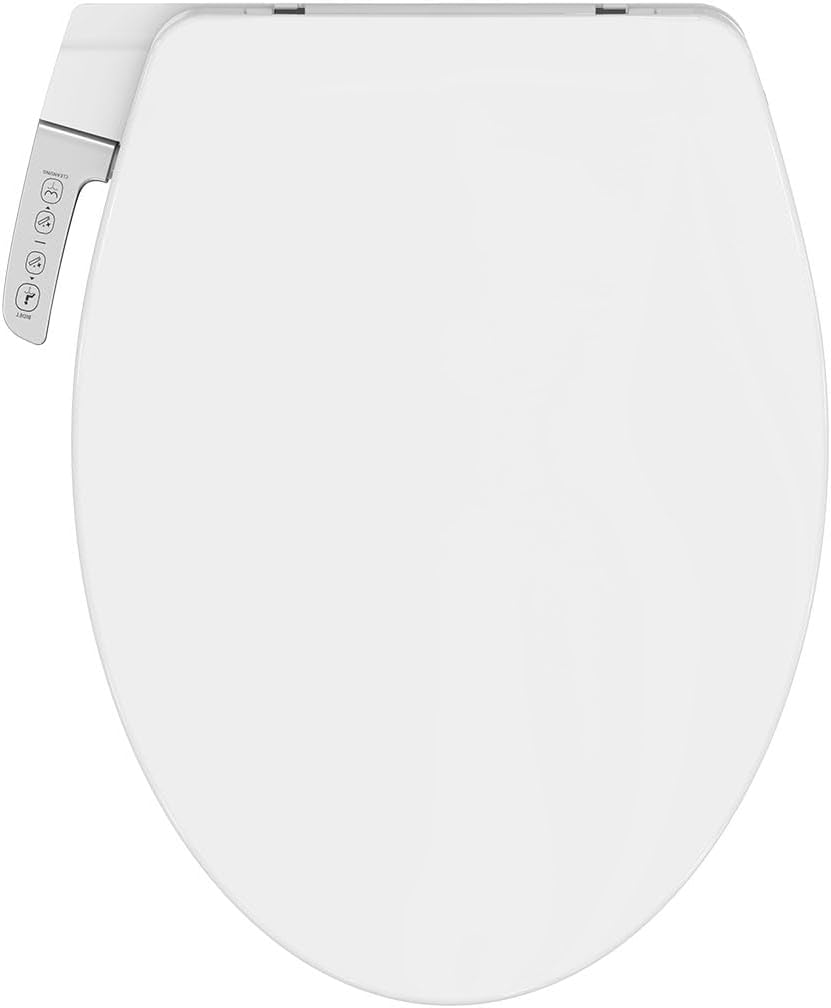 American Standard 8033A65G.020 Aquawash Slim Non-Electric SpaLet Bidet Seat, White
