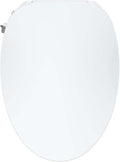 Bidet Toilet Seat, Electric Bidet, Warm Water with Air Dryer, Heated Seat, Slow Close Lid, Night Light, Remote Control, Bidet Attachment