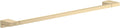 hansgrohe AddStoris Modern Towel Bar, 24' in Brushed Gold Optic, 41747250