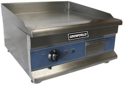 UniWorld 20' Stainless Steel Electric Griddle Kitchen Restaurant UGR-CH20