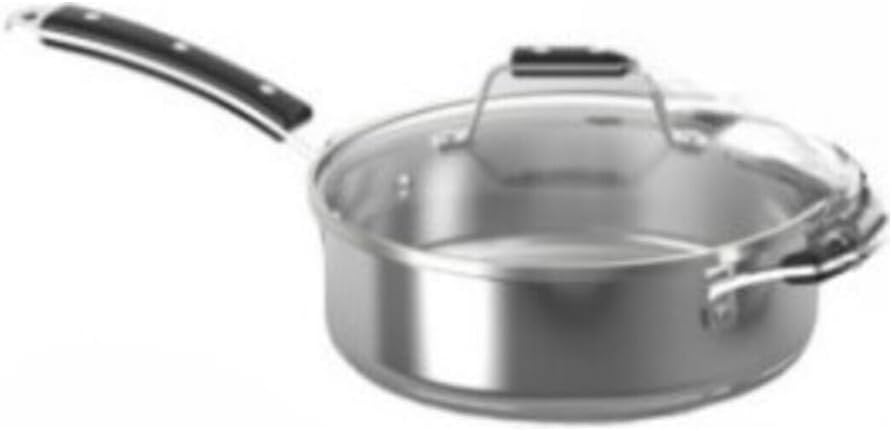 Cuisinart Heritage Stainless Steel Collection of Induction-Ready 11-Piece Set of 1.5 qt and 3 qt. Saucepans, 3.5 qt Saut Pan, 6 qt. Stockpot, 8-Inch and 10-Inch Skillets, Covers, and Steamer Insert