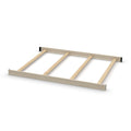 Full-Size Conversion Kit Bed Rails for Kingsley & Centennial Convertible Cribs - Solid Wood Rail - Toddler and Adult Bed Rail for Full-Size Beds - Essential Nursery & Baby Furniture (Seashell)