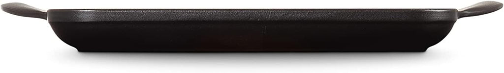 Le Creuset Enameled Cast Iron Square Grill, 9.5', Licorice