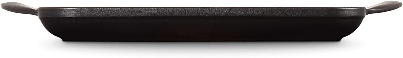 Le Creuset Enameled Cast Iron Square Grill, 9.5', Licorice