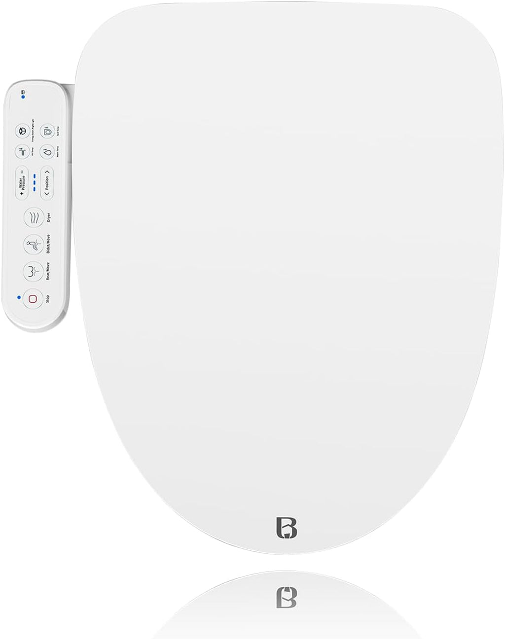 Z1 Bidet Toilet Seat, Bidet Attachment for Toilet Warm Water, Elongated Heated Toilet Seat with Quite Close, Electric Smart Air Dryer, Customizable Washing Modes for Ultimate Comfort