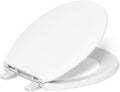 KOHLER K-4662-0 Lustra Round-front Toilet Seat, White