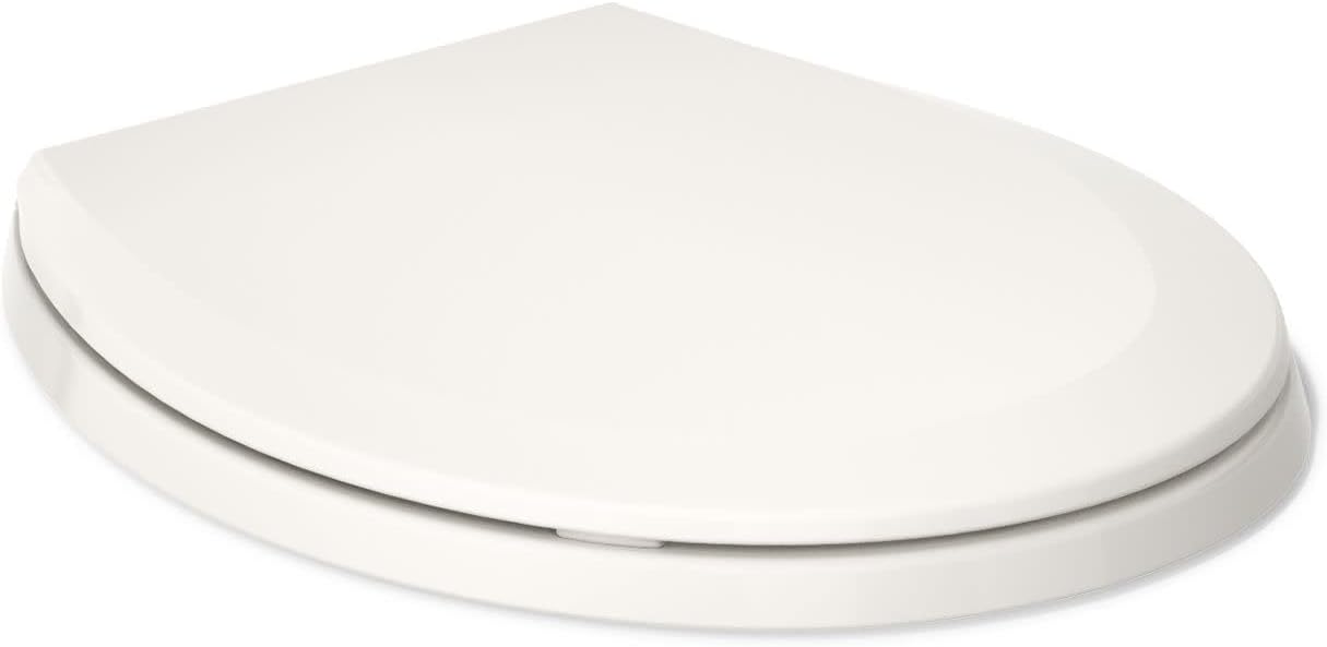 KOHLER Lustra Quick-Release™ round-front toilet seat