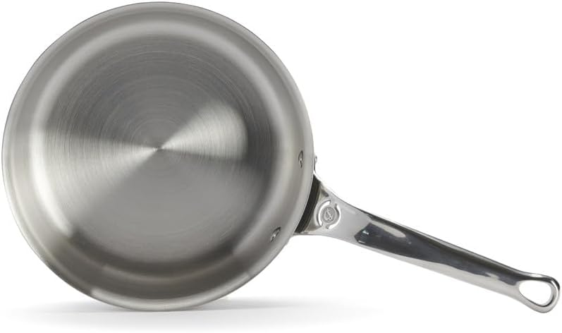 De Buyer Professional 20 cm Stainless Steel Affinity Straight Edge Sauté Pan