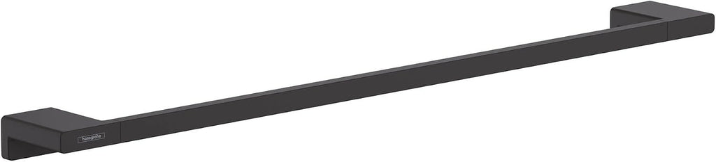 hansgrohe AddStoris Modern Towel Bar, 24' in Matte Black, 41747670