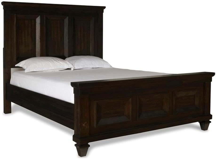 New Classic Furniture Sevilla 6-Piece Wood King Bedroom Set in Walnut