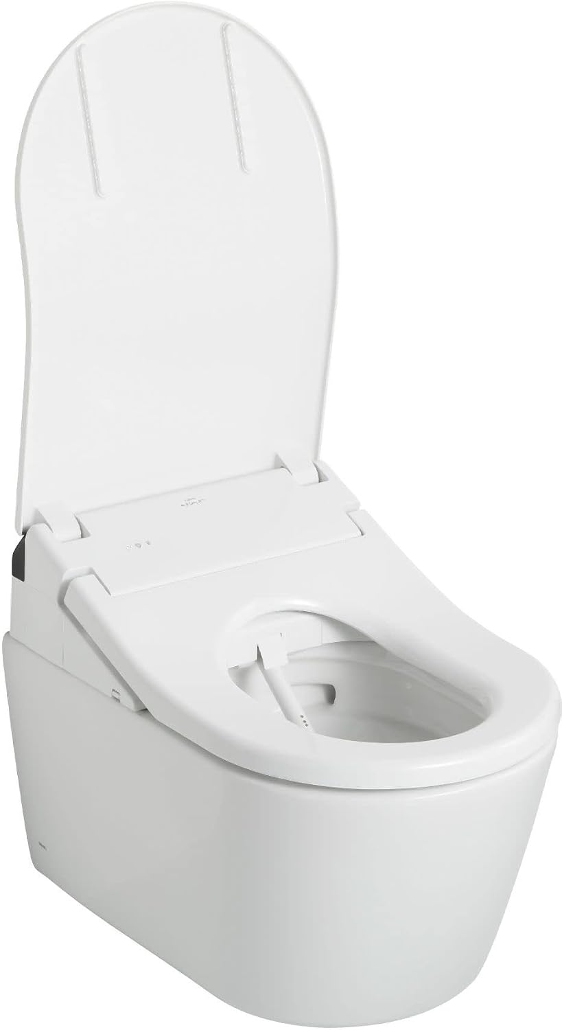 TOTO® RX WASHLET®+ Ready Electronic Bidet Toilet Seat with Auto Flush Ready Cotton White - SW4047AT60#01