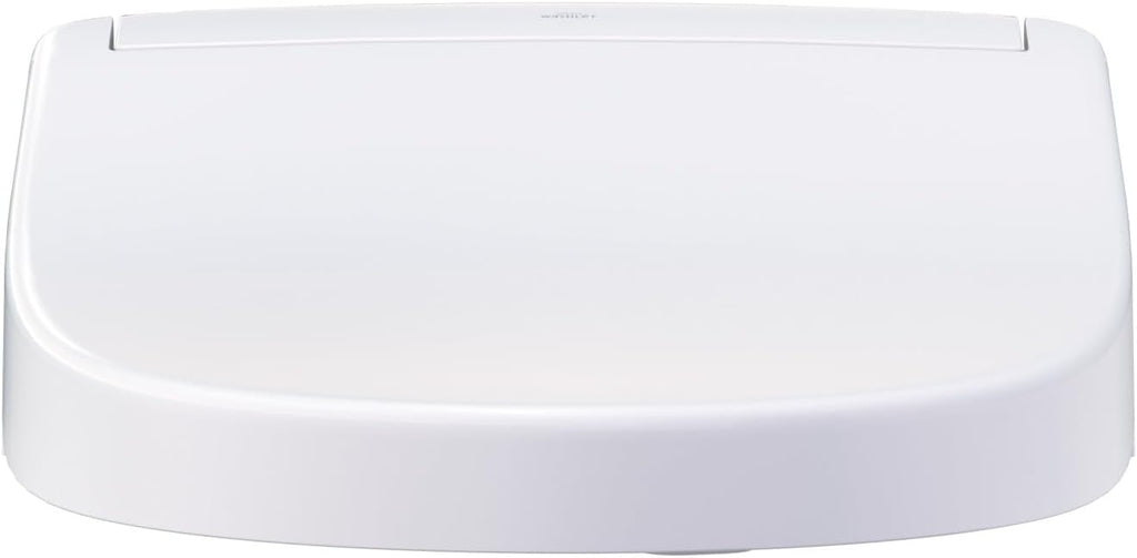 TOTO® WASHLET® S5 Electronic Bidet Toilet Seat with Instantaneous Water Heating, PREMIST and EWATER+ Wand Cleaning, Round, Cotton White - SW3445#01