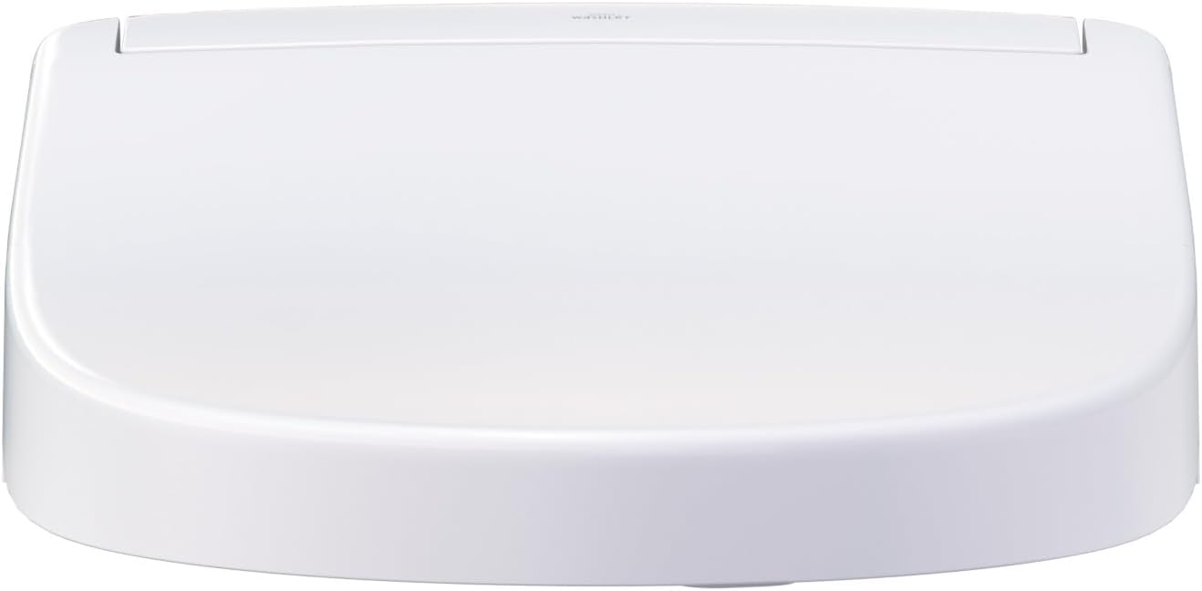 TOTO® WASHLET® S5 Electronic Bidet Toilet Seat with Instantaneous Water Heating, PREMIST and EWATER+ Wand Cleaning, Round, Cotton White - SW3445#01