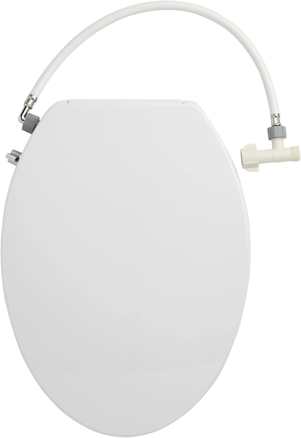Signature Hardware 481678 Sitka 1.28 GPF One Piece Elongated Toilet - Bidet Seat Included, ADA Compliant - White