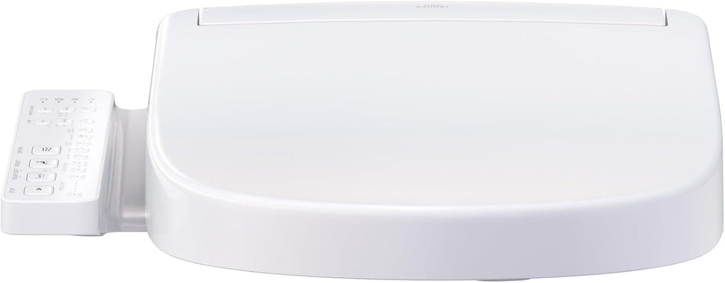 TOTO® WASHLET® S2 Electronic Bidet Toilet Seat with Instantaneous Water Heating, PREMIST and EWATER+ Wand Cleaning, Round, Cotton White - SW3345#01