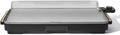 XL Electric Griddle 12' x 22' – Non-Stick, Family Size, Adjustable Temperature, Removable Drip Tray (Black Sesame)