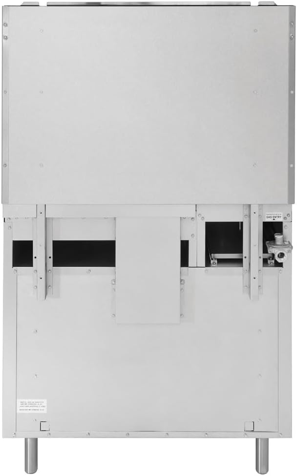Kratos 36' Wide Commercial Gas Range with 24' Griddle, 2 Burners, and Full Size Oven, Stainless Steel Range for Restaurants, 130,000 BTU, Liquid Propane (29Y-047-LP)