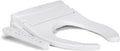 Brondell Commercial Bidet Toilet Seat, Swash Thinline T22, Open Front Cover, Side Arm Control, Heated Seat, Warm Water Wash, Warm Air Dryer, Self-Cleaning Stainless Steel Nozzle, Slim Design, White