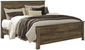 Ashley Furniture Signature Design - Trinell King Panel Footboard - Component Piece - Brown