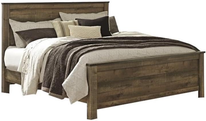 Ashley Furniture Signature Design - Trinell King Panel Footboard - Component Piece - Brown