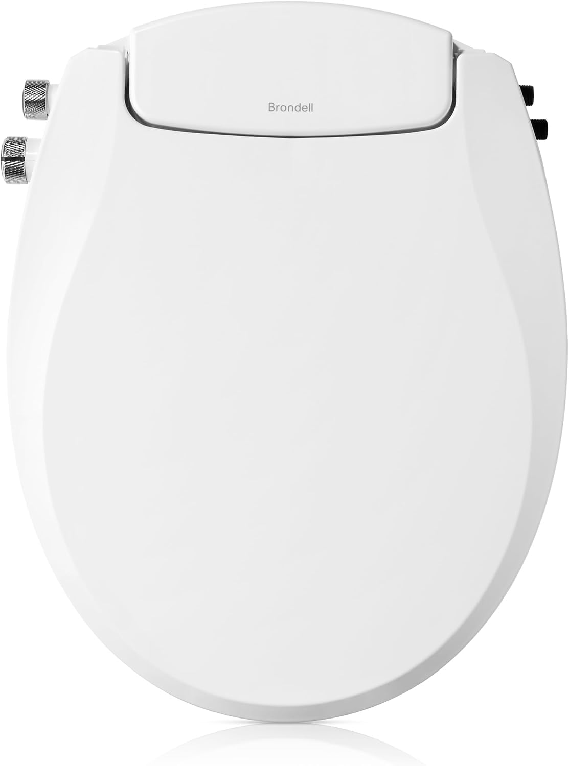 Brondell SWF44 Swash Bidet Filter and Non-Electric Swash Seat for Round Toilets Bundle –Premium Carbon Filtration, Dual Nozzle System, Easy Installation