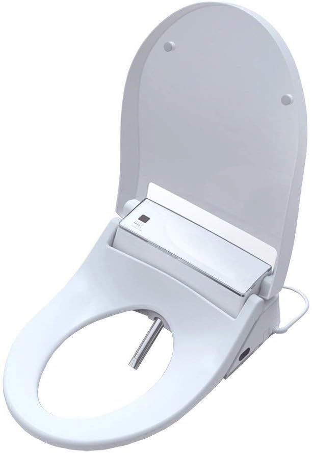 WOODBRIDGE BDI-01 Elongated Bidet Seat with Air Dryer and Stainless-Steel Nightlight | Nozzle Oscillation