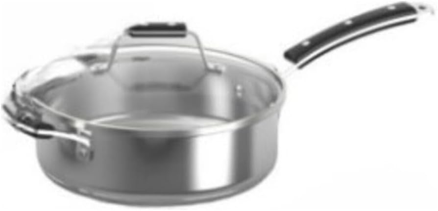 Cuisinart Heritage Stainless Steel Collection of Induction-Ready 11-Piece Set of 1.5 qt and 3 qt. Saucepans, 3.5 qt Saut Pan, 6 qt. Stockpot, 8-Inch and 10-Inch Skillets, Covers, and Steamer Insert