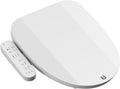 FN1 Electronic Bidet Seat Elongated, Smart Toilet Bidet Seat, Bidet Attachment for Toilet Warm Water, Warm Air Dryer, Rear and Front Wash, LED Light