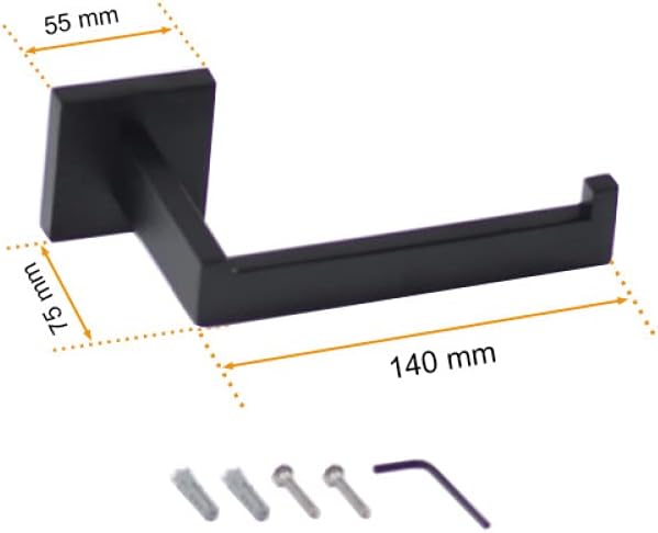 Black Bathroom Hardware 304 Stainless Steel Towel Rack Toilet Paper Holder Liquid Soap Holder Towel Bar Toilet Accessories,MB 3 Piece Set