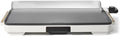 XL Electric Griddle 12' x 22' – Non-Stick, Family Size, Adjustable Temperature, Removable Drip Tray (White Icing)