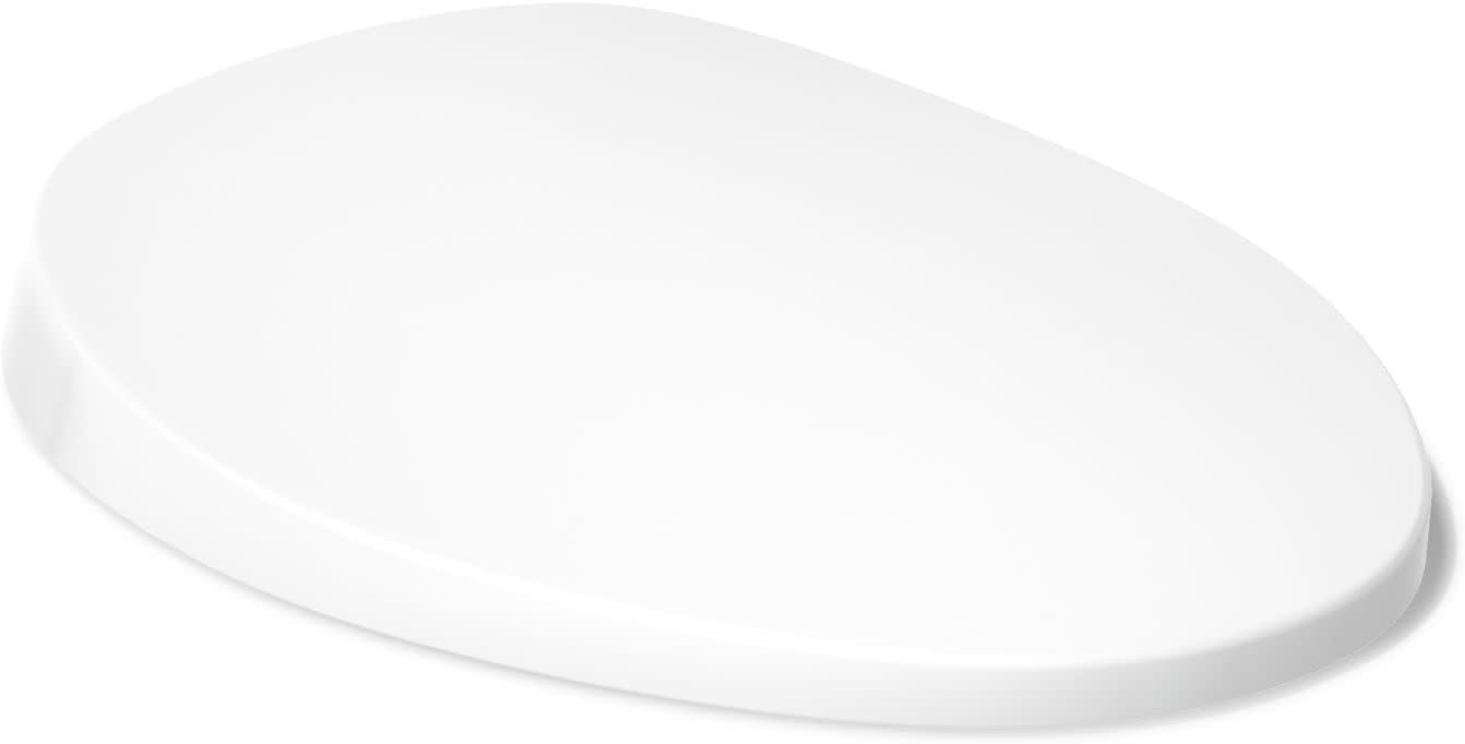KOHLER 10349-0 PureWarmth Heated Elongated Toilet Seat, Soft Close Toilet Seat, Quiet-Close, Slow Close, Night Light, White