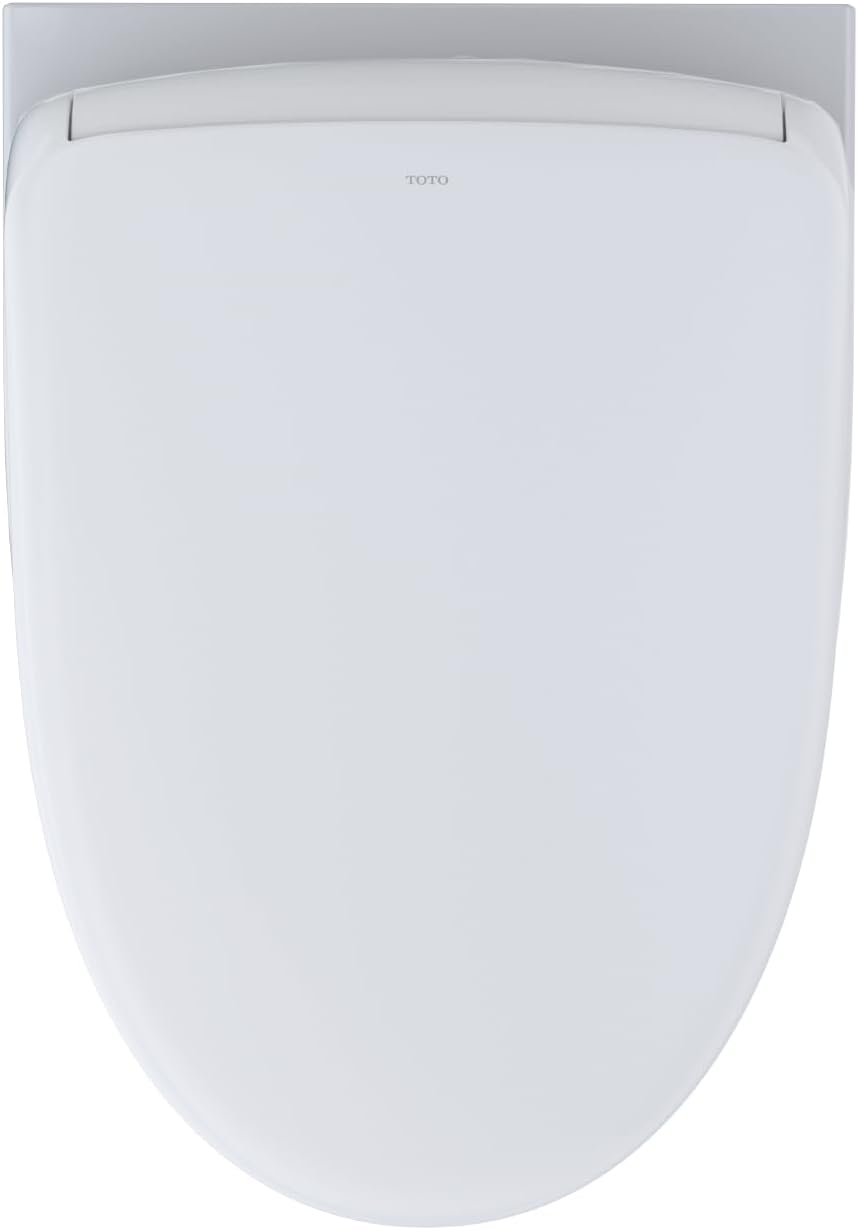 TOTO® WASHLET®+ EP Wall-Hung Elongated Toilet with S7A Contemporary Bidet Seat and DuoFit® In-Wall 0.9 and 1.28 GPF Auto Dual-Flush Tank System, Matte Silver - CWT4284736CMFGA#MS