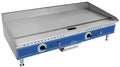 Globe PG36E 36' Thermostatic Control Electric Griddle, Steel Top | 208 240 Volt