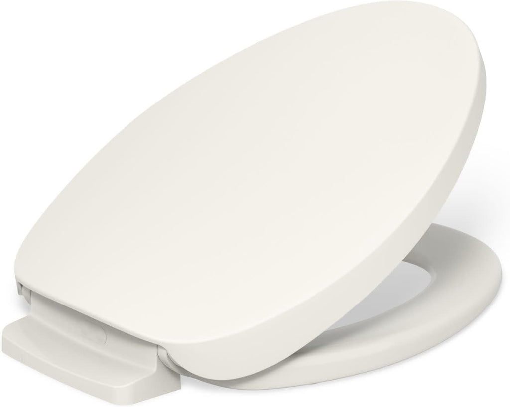 KOHLER K-10349-96 Purewarmth Heated Elongated Toilet Seat, Heated Toilet Seat, Soft Close, Quite-Close, Night Light, Biscuit