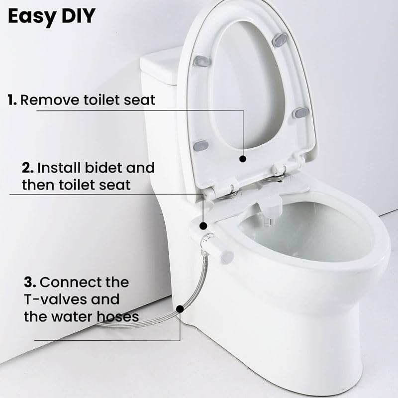 Smart Toilet Seat Non-electric Bidet Nozzle Butt Washer Household Bidet