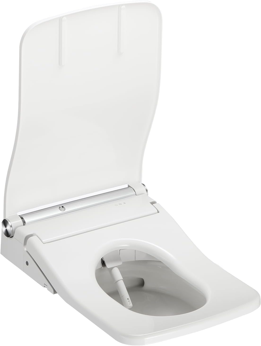 TOTO® SW WASHLET®+ Ready Square Electronic Bidet Toilet Seat with Auto Flush Ready Cotton White - SW4549AT60#01
