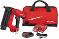 NEW 2746-21CT Cordless Brushless Brad Nailer for Milwaukee M18 18V FUEL 18 Gauge Brad Nailer Kit - Red/Black