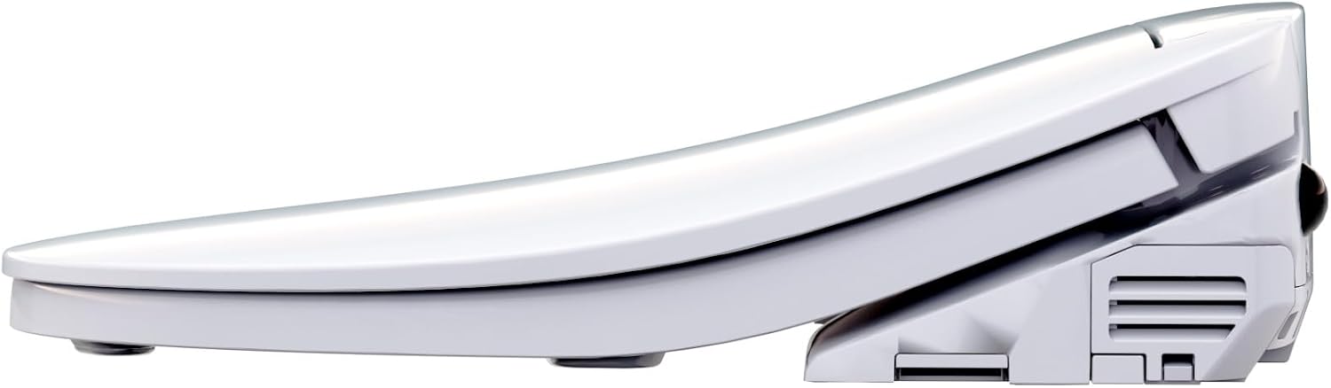 TOTO® WASHLET® KS6 Electronic Bidet Toilet Seat with Instantaneous Water Heating, PREMIST and EWATER+ Wand Cleaning, Elongated, Cotton White - SW3946#01