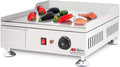 ALDKitchen Flat Top Griddle | Teppanyaki Grill with Dual Thermostat | No plug | 110V (16.00' x 18.00')