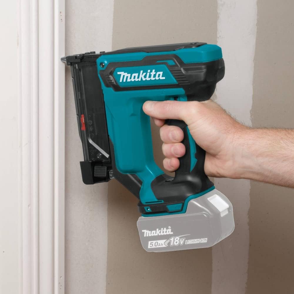 Makita XTP02Z 18V LXT Lithium-Ion Cordless 1-3/8' Pin Nailer, 23 Gauge, Tool Only