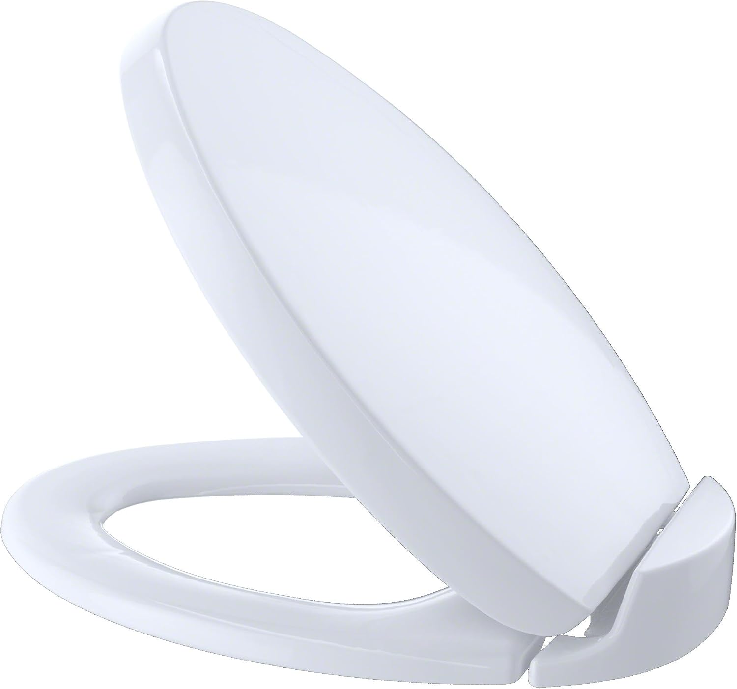 TOTO® Oval SoftClose® Slow Close Elongated Toilet Seat and Lid, Cotton White - SS204#01