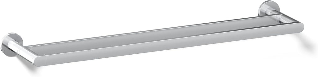 Kohler 73144-CP Composed® 24' Double Towel bar, Polished Chrome