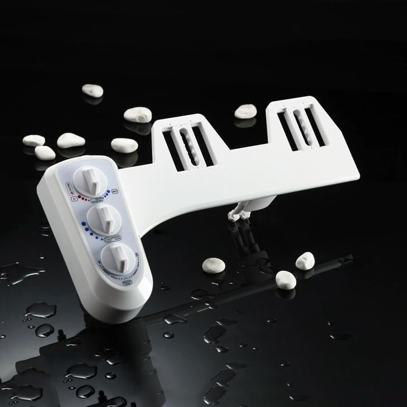 Smart Non-electric Bidet Easy-to-install Bidet with Hot Cold Water Sprays Butt Washers Spray Toilet Seat