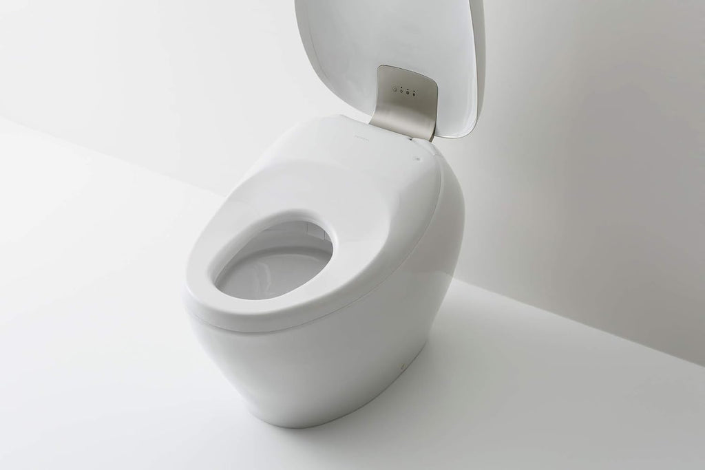 TOTO MS900CUMFG#01 NEOREST NX1 Dual Flush 1.0 or 0.8 GPF Toilet with Integrated Bidet Seat and EWATER+, Cotton White